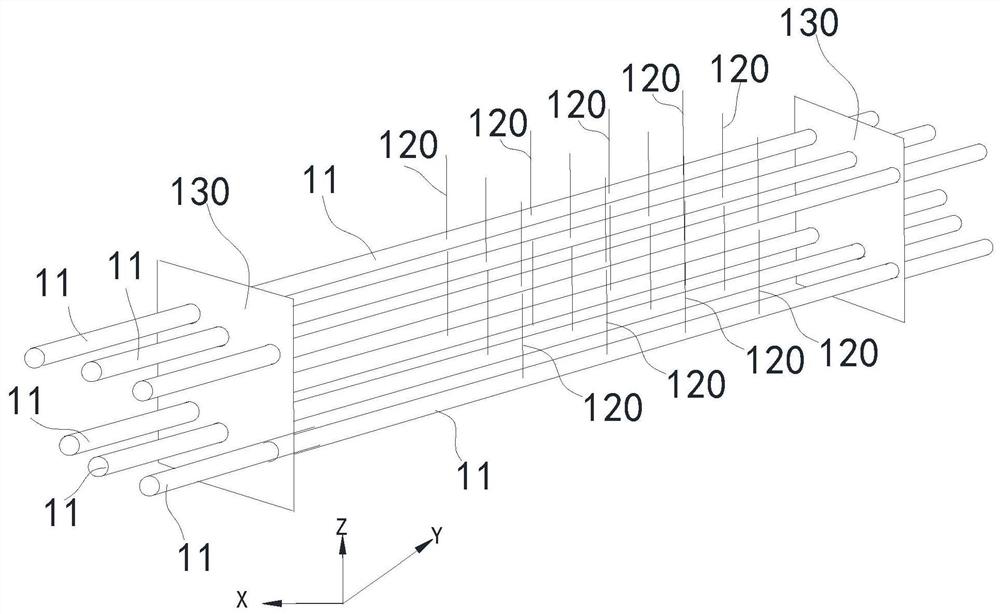 Aerated concrete plate with prearranged pipeline, preparation method and construction method