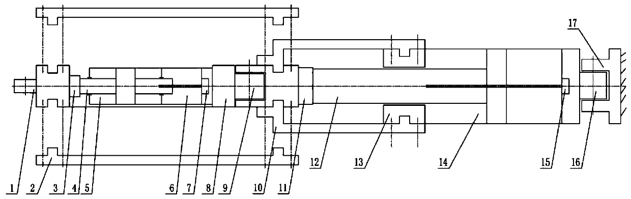 Hydraulic loading device with multiple loading force output modes