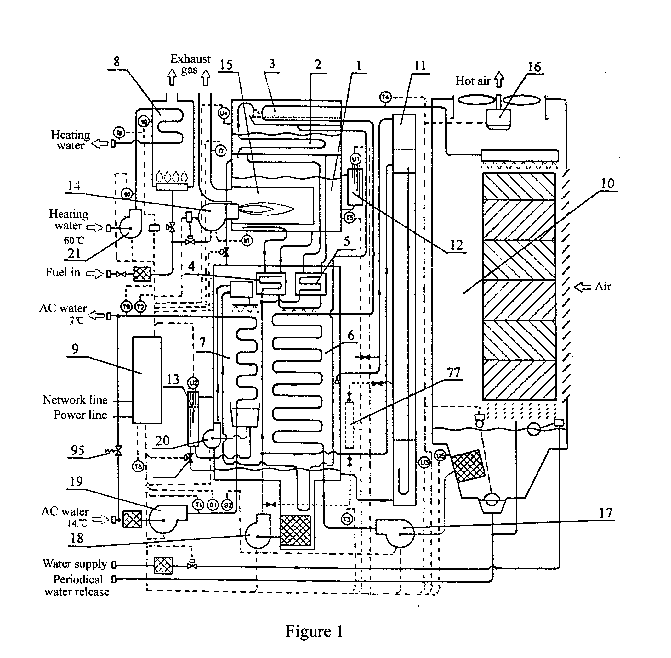 Absorption-type air conditioner system