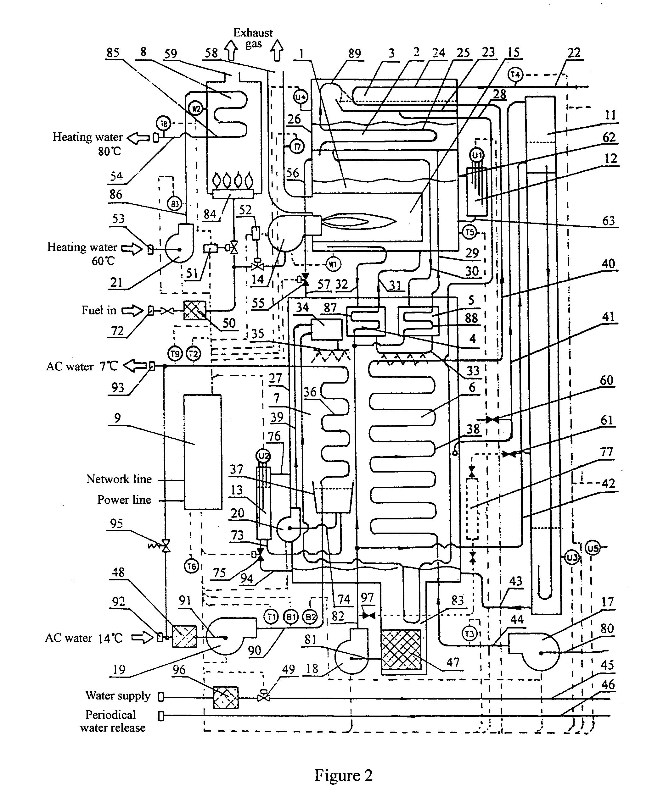 Absorption-type air conditioner system
