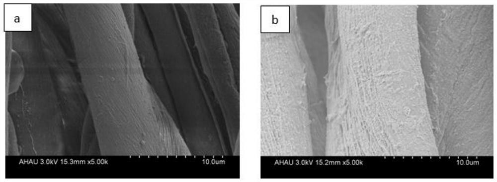 Super-hydrophobic and antibacterial natural cellulose fabric and preparation method thereof