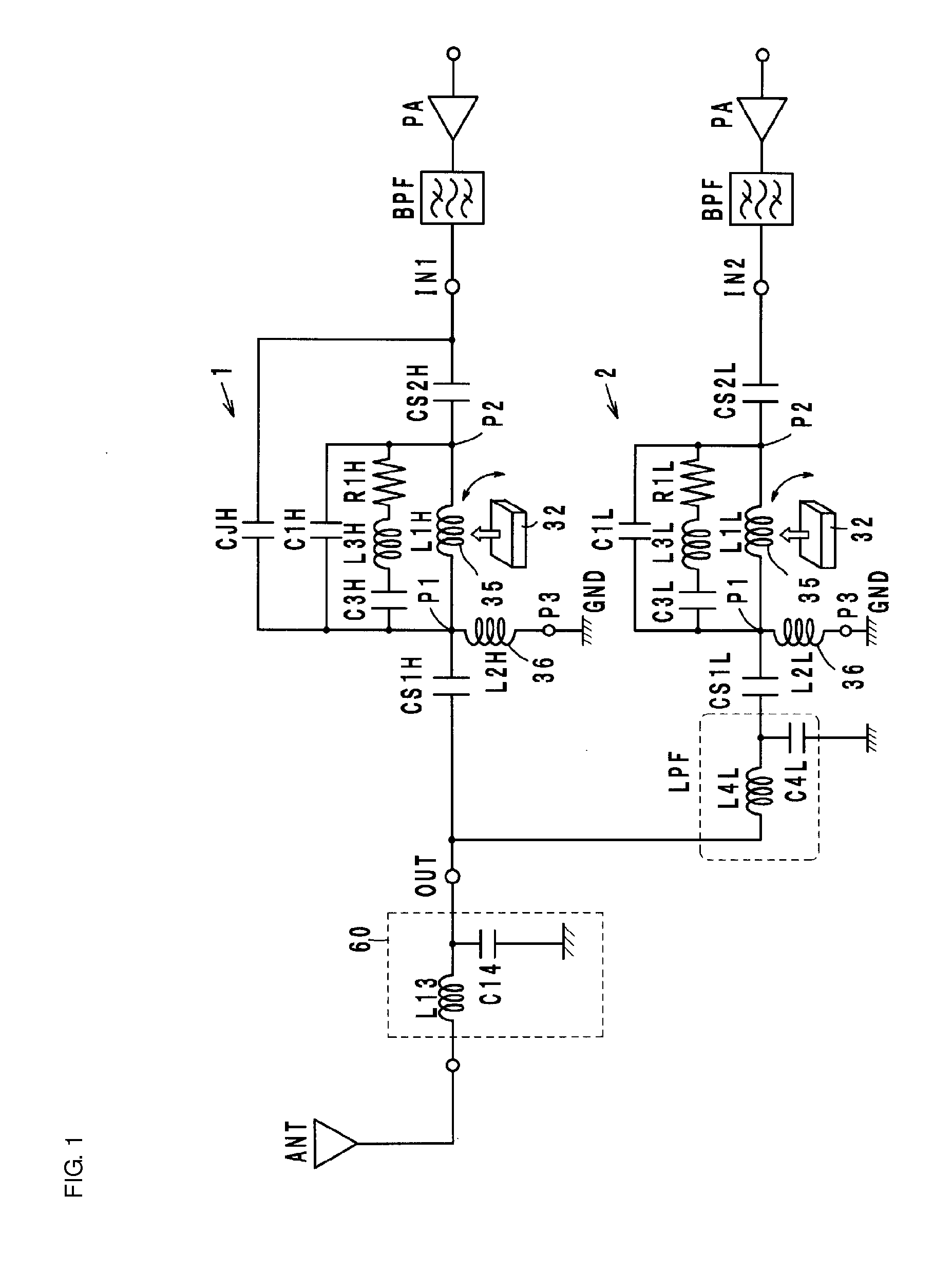 Irreversible circuit element and module