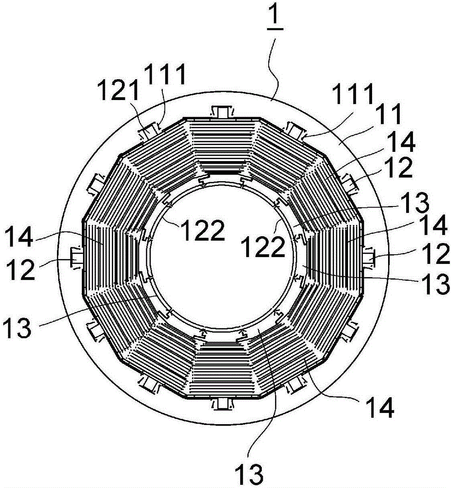 Stator for electric motors and permanent magnet rotating machines