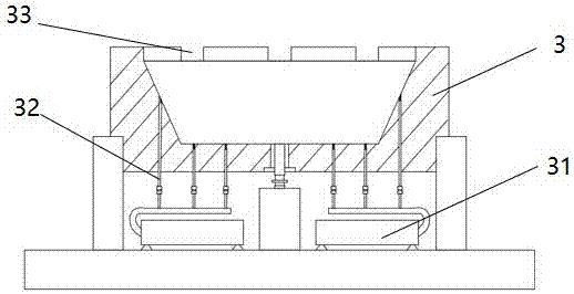 A fully automatic plastic injection mold for new energy auto parts