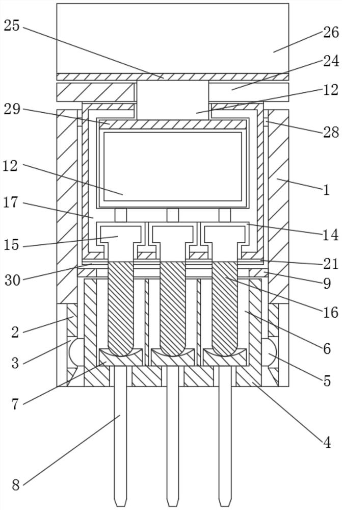 A triode that is easy to package