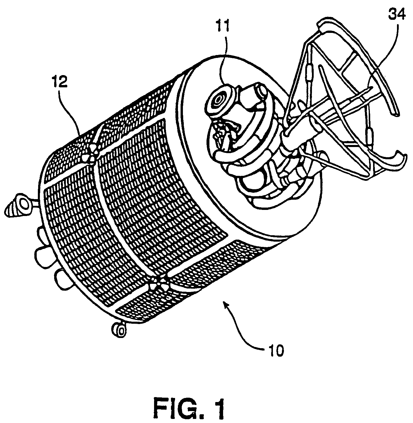 Apparatus and methods for in-space satellite operations