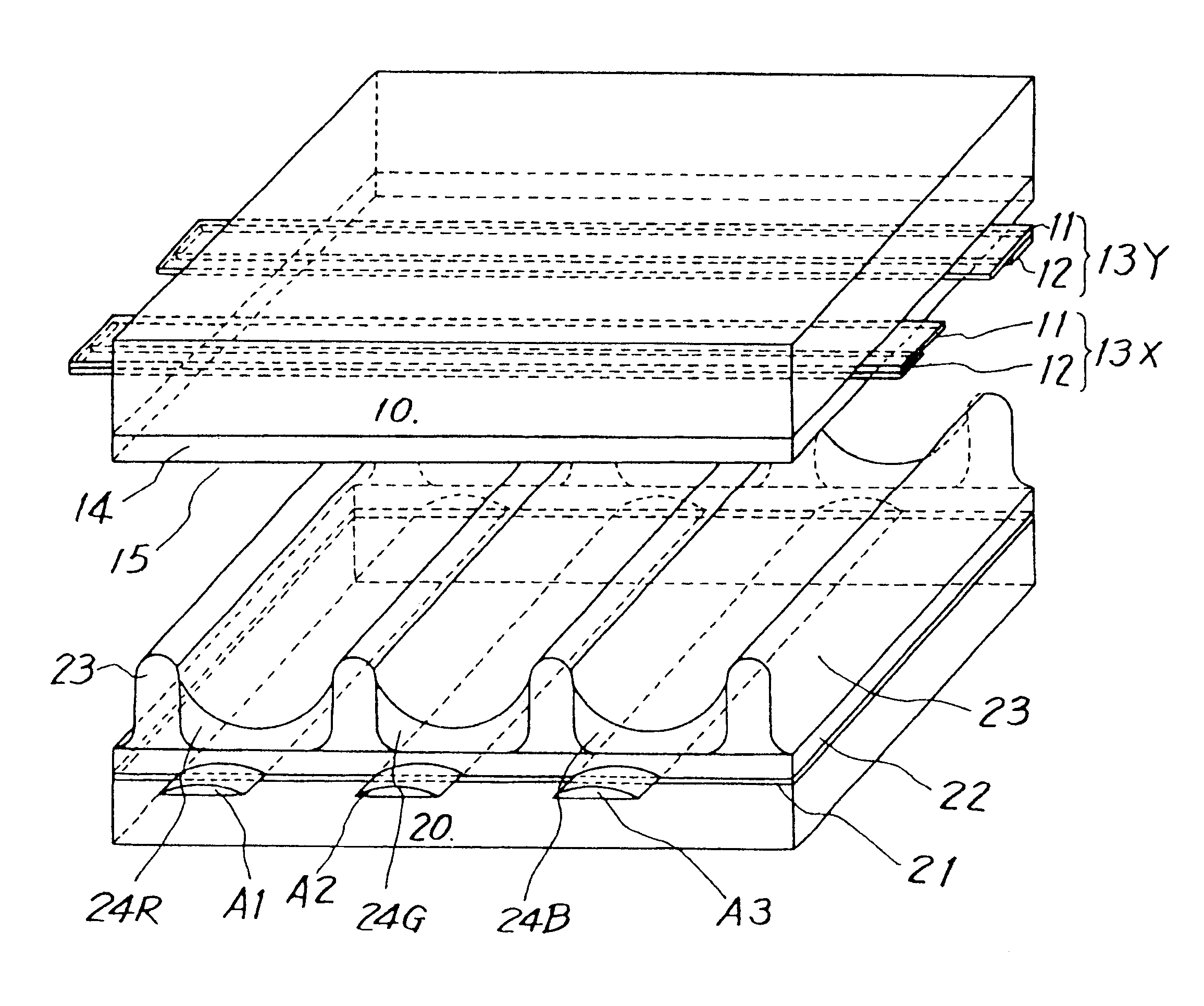 Method of making plasma display panel with dielectric layer suppressing reduced electrode conductivity