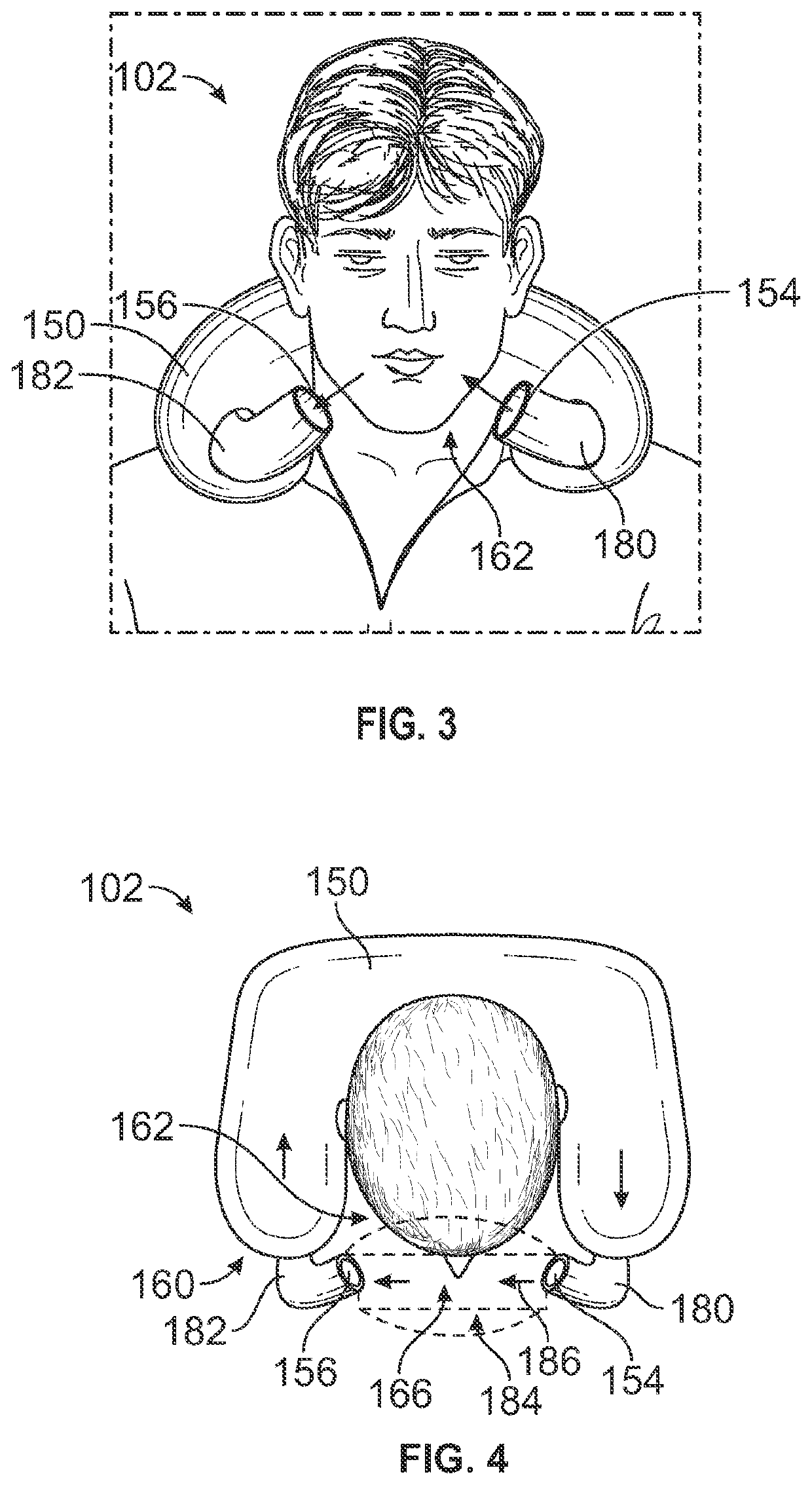 Personal ventilation device and method for delivering sanitized air to personal breathing space