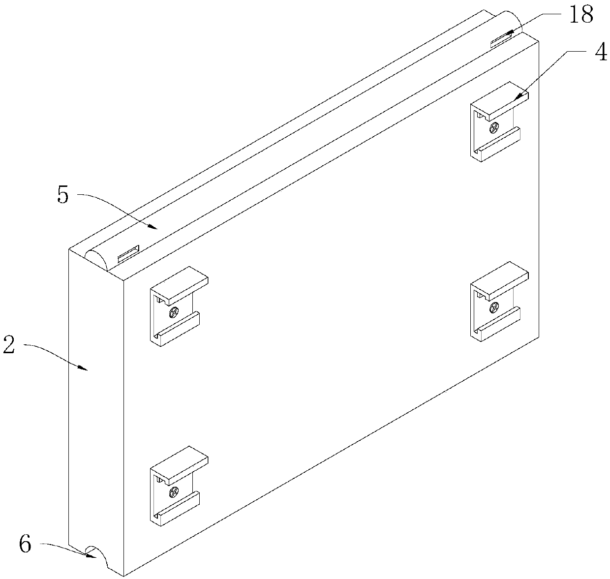 Fabricated house with composite lightweight walls