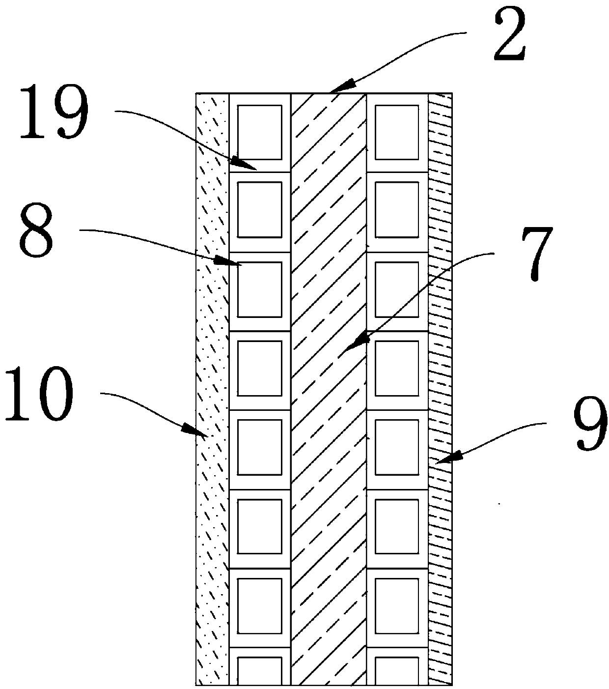 Fabricated house with composite lightweight walls