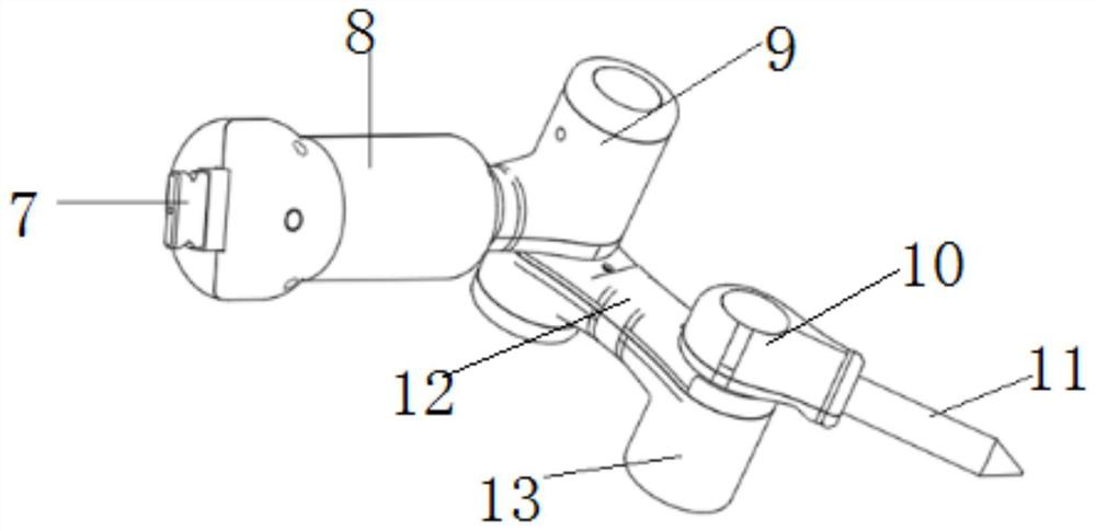 Intelligent master-slave combined mechanical arm