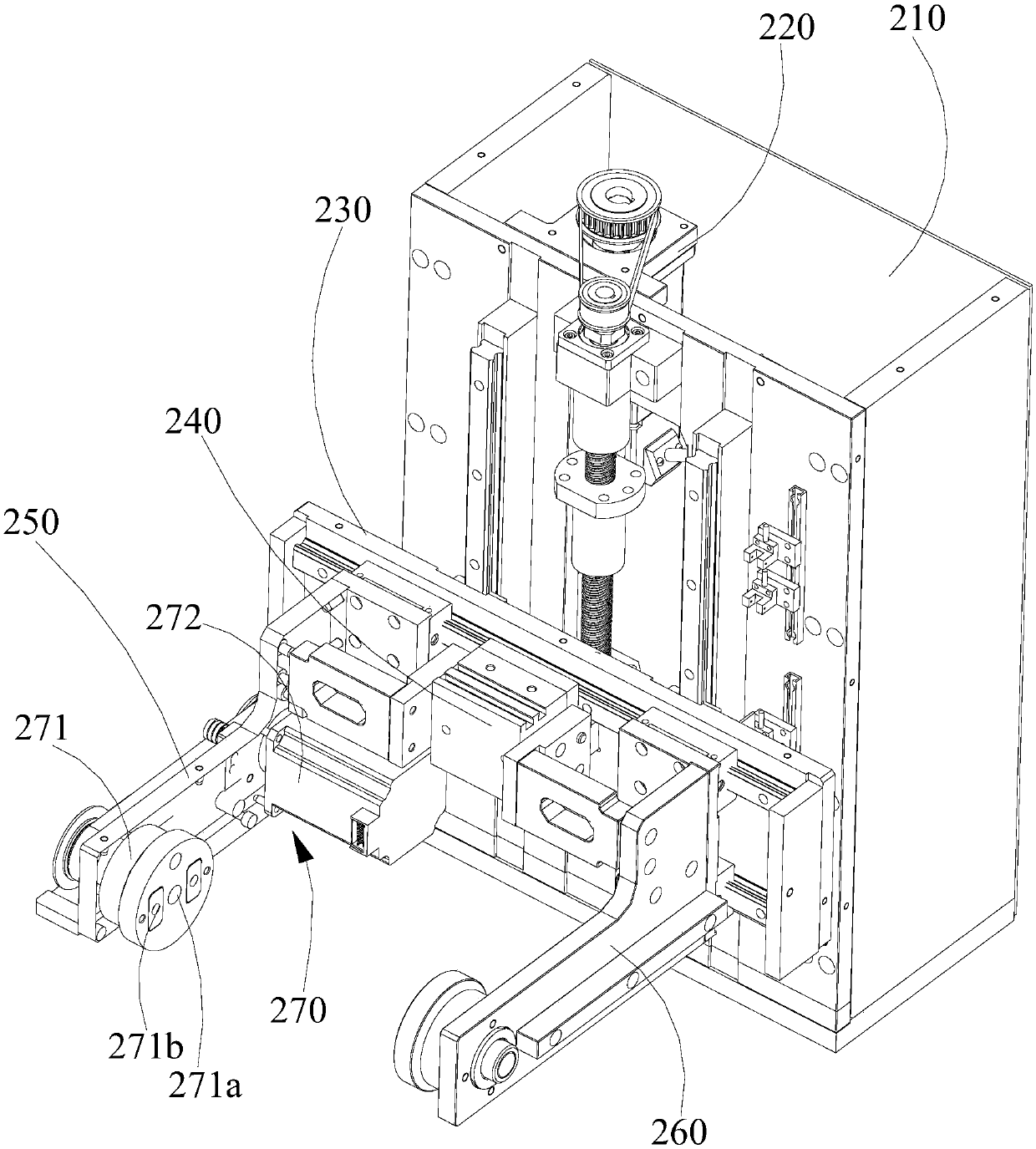 Conveying limiting lifting mechanism and lithium battery welding equipment thereof