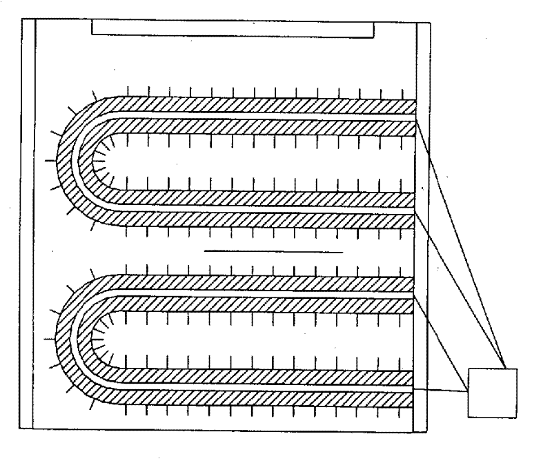 Middle-temp phase-change energy-accumulating heating appliance