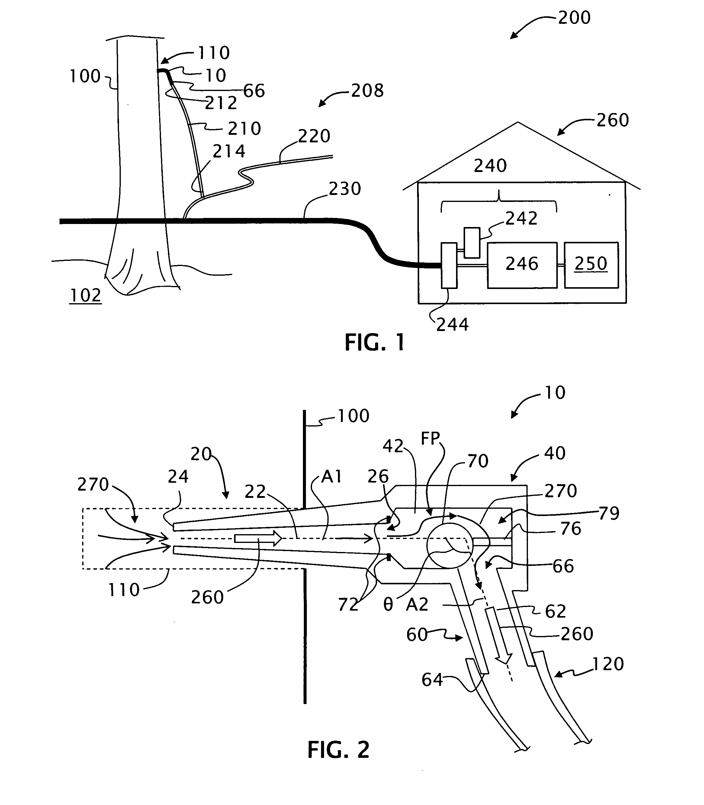Maple spout with interior chamber and maple syrup production system using same