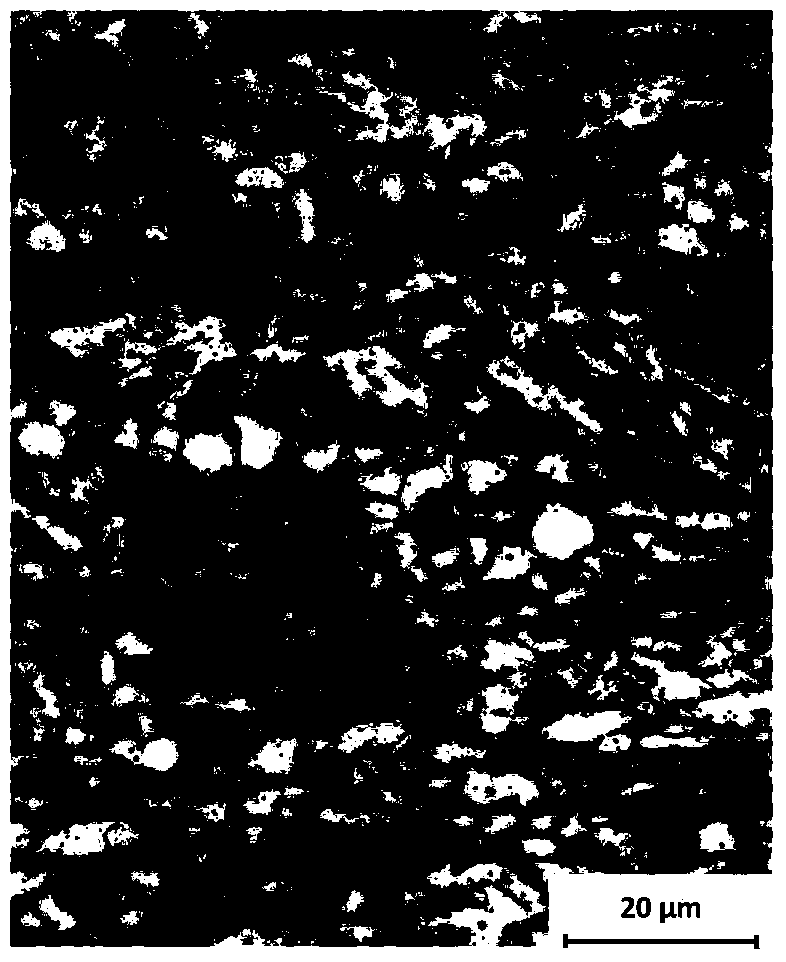 Method for producing pipeline steel plate by continuous casting billet under condition of small reduction ratio