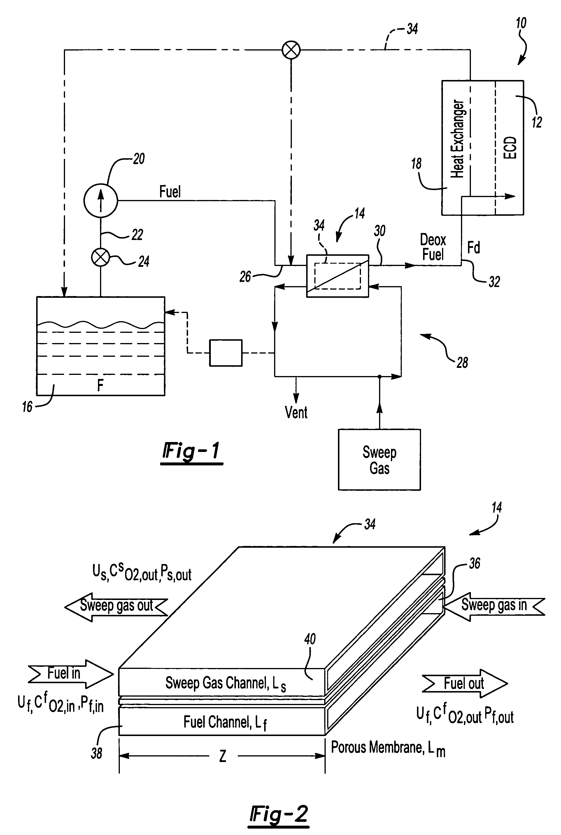 Fuel deoxygenation system