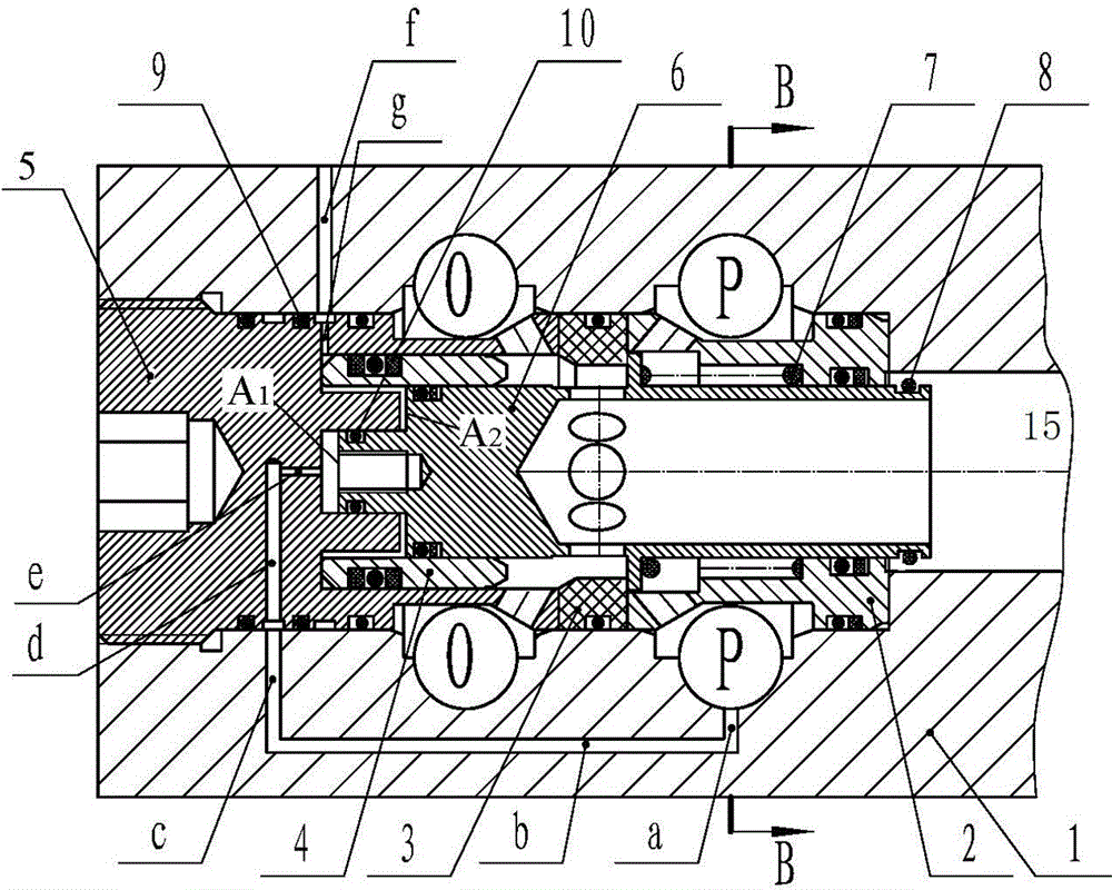 A dual-channel thousand-liter high-flow reversing valve