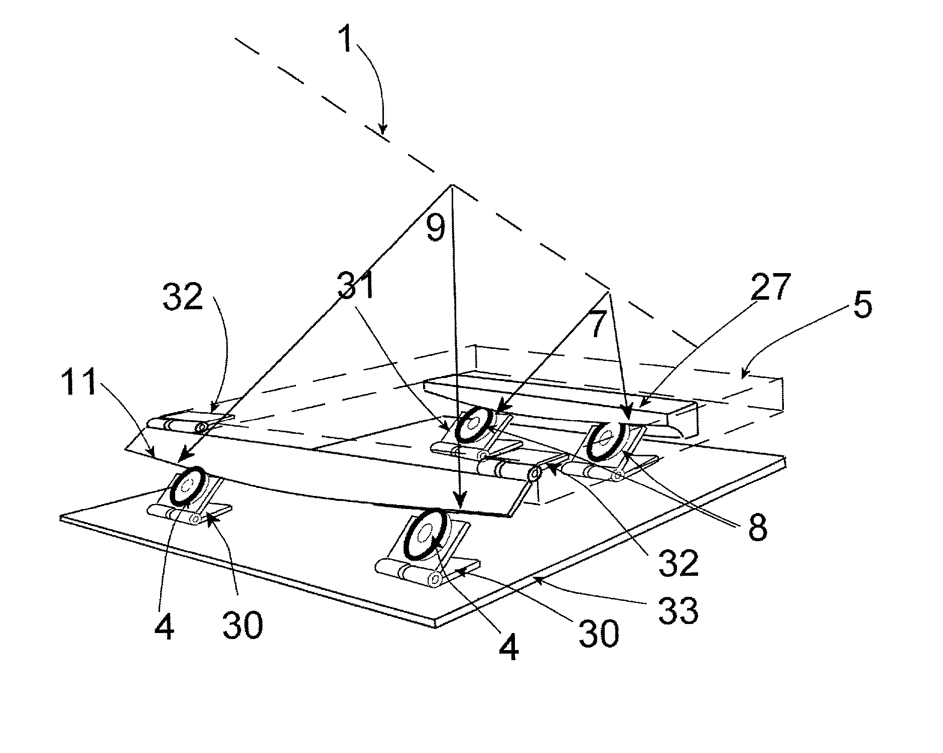 Adjustable telescope tracking platform