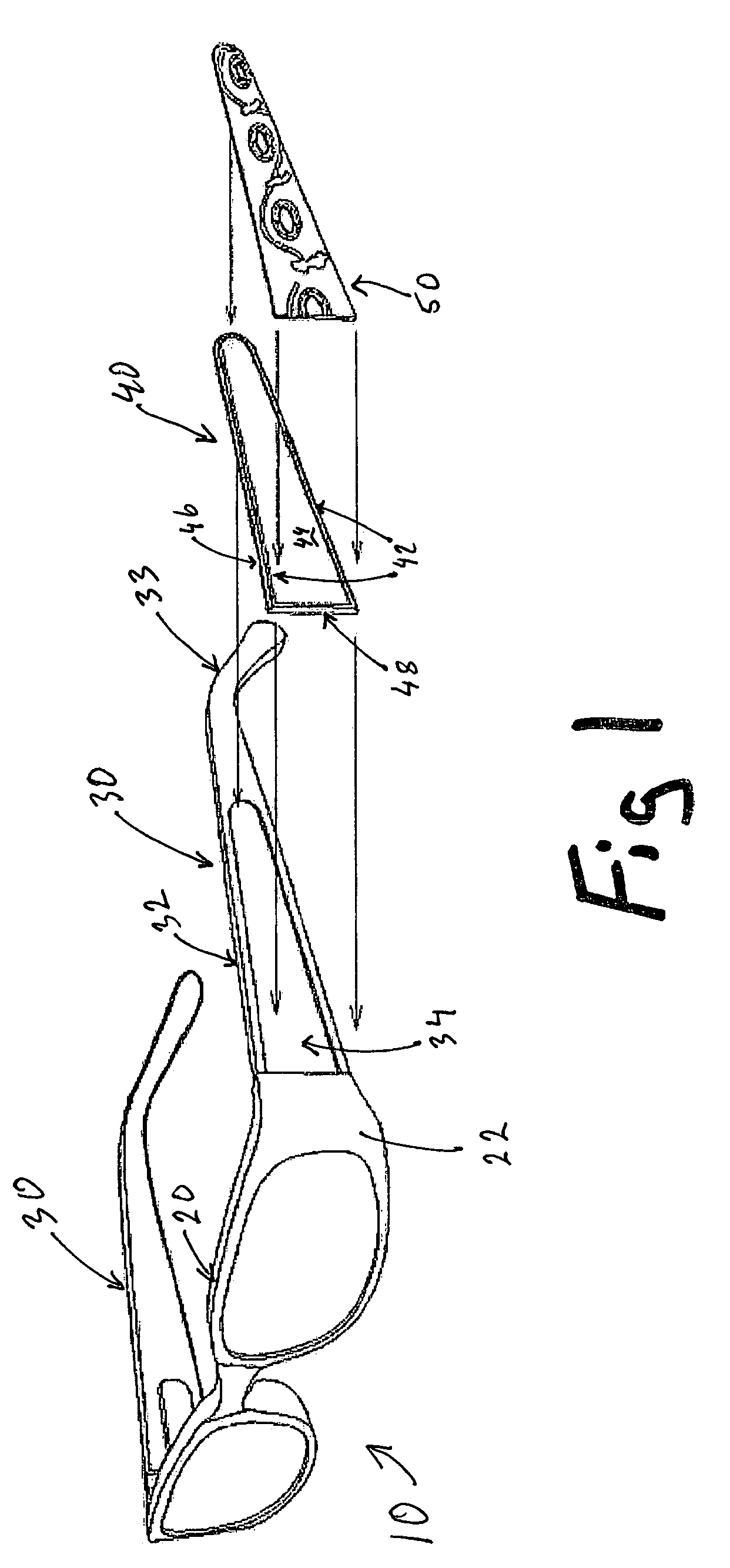 Eyeglass frame with integral channel to receive decorative inserts