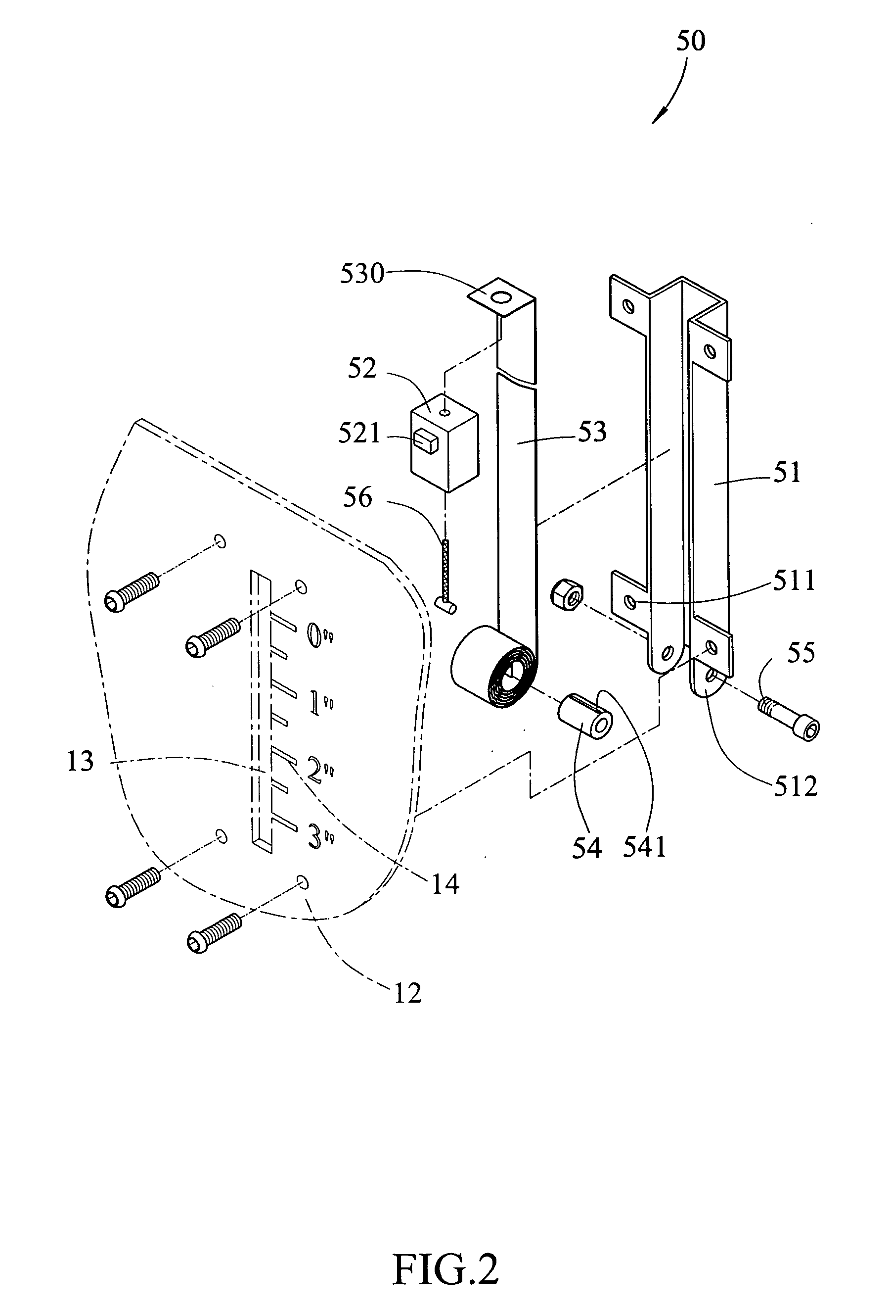 Display device for circular saw