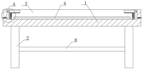 Pest sticking plate convenient to quickly fix, install and use and fixing method thereof