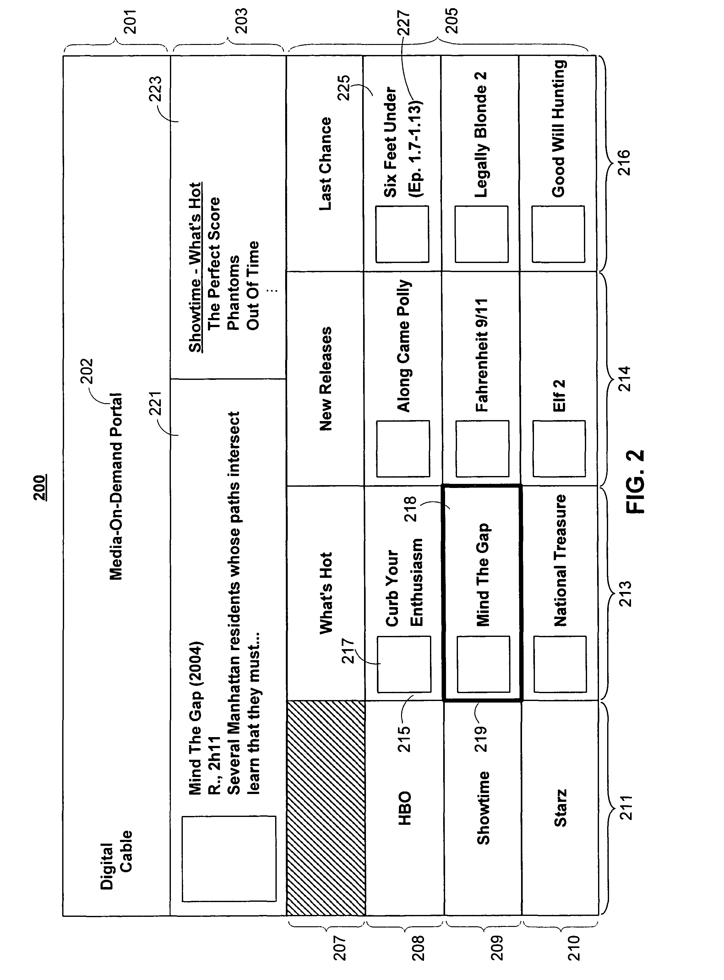 Systems and methods for providing an on-demand media portal and grid guide