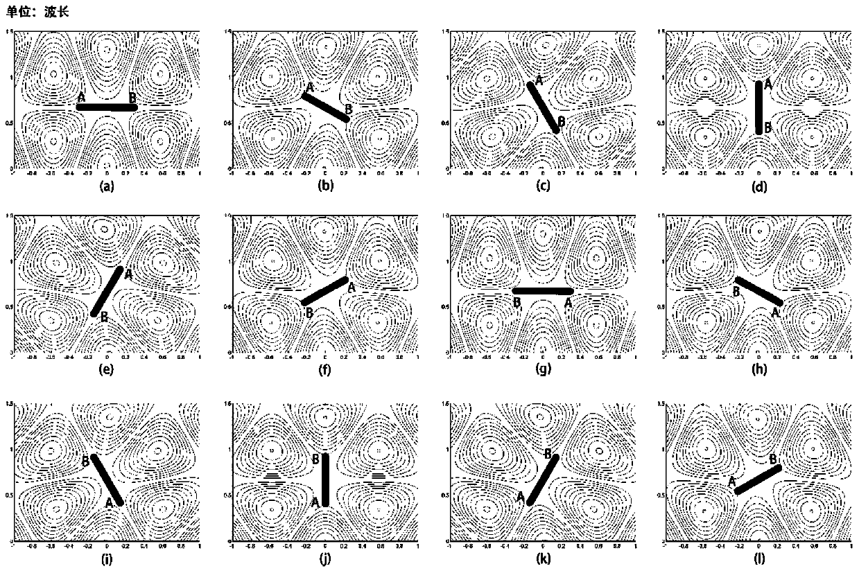 Non-contact type micro scale rotating motor based on ultrasonic radiation torque