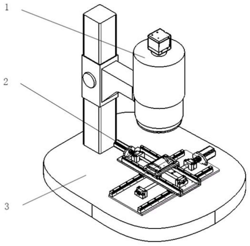 Precise zooming multi-view microscopic imaging device and method