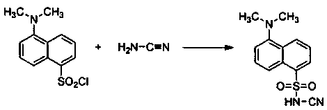 A kind of detection method of residual amount of cyanamide in fruit