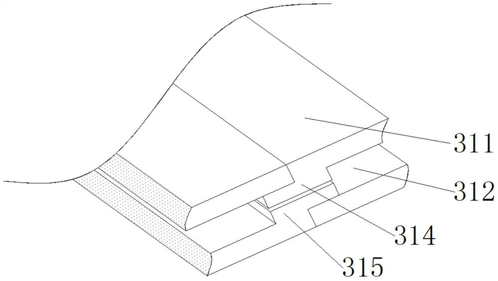 Water seepage prevention building structure and mounting method thereof