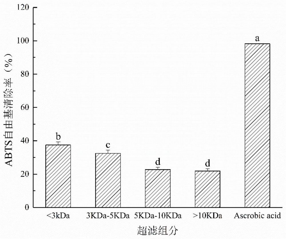 A kind of walnut meal antioxidant peptide faw and its preparation method and application