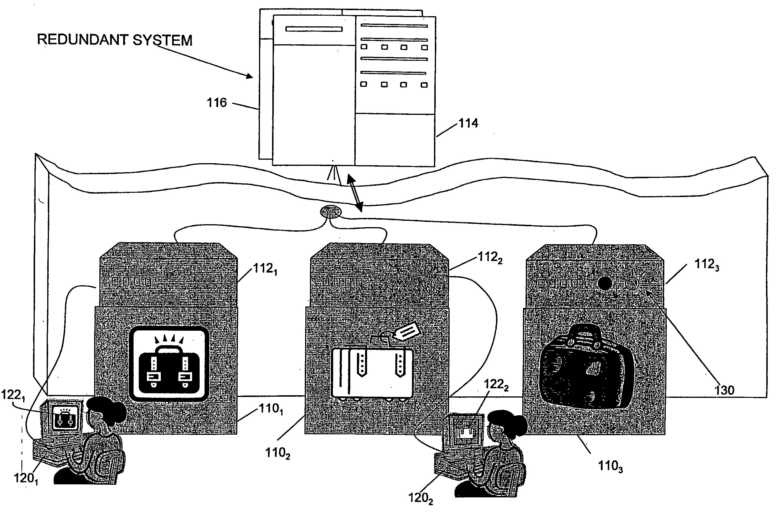 Security system with distributed computing