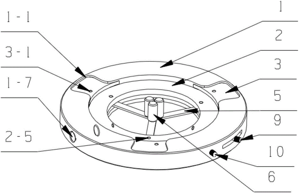 Optical element clamping and angle adjusting mechanism