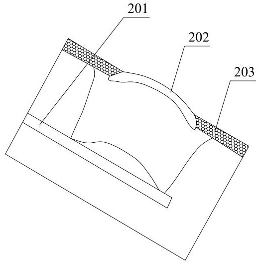 Brazed diamond combination abrasive belt, finishing device and finishing method of device