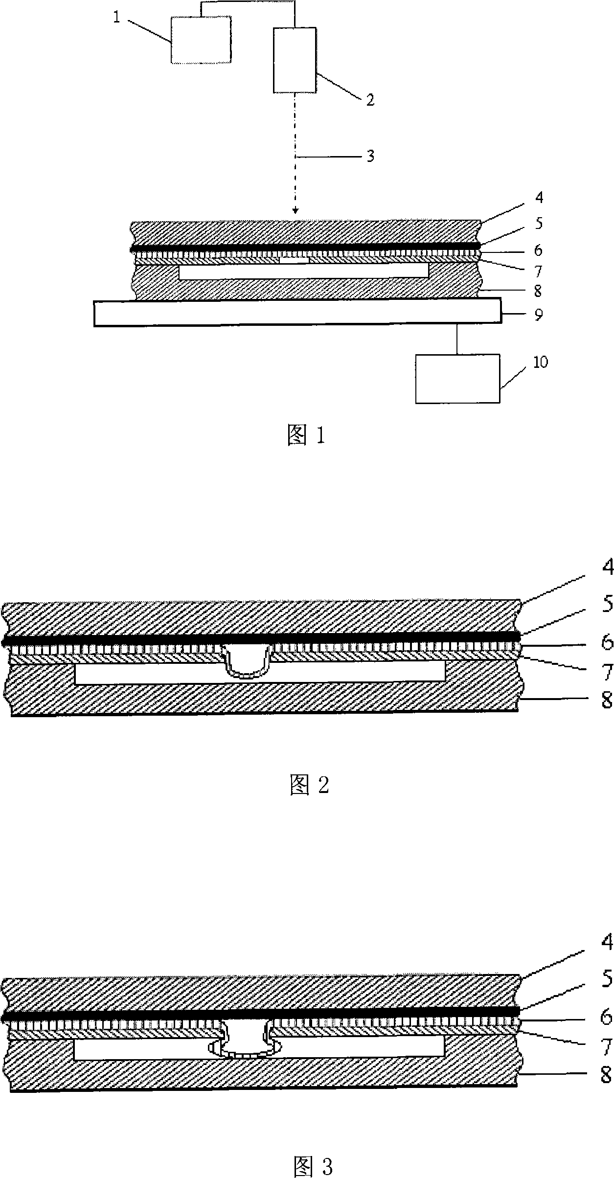 Ultra-thin sheet material pulsed laser micro rivet connection method and special-purpose device thereof