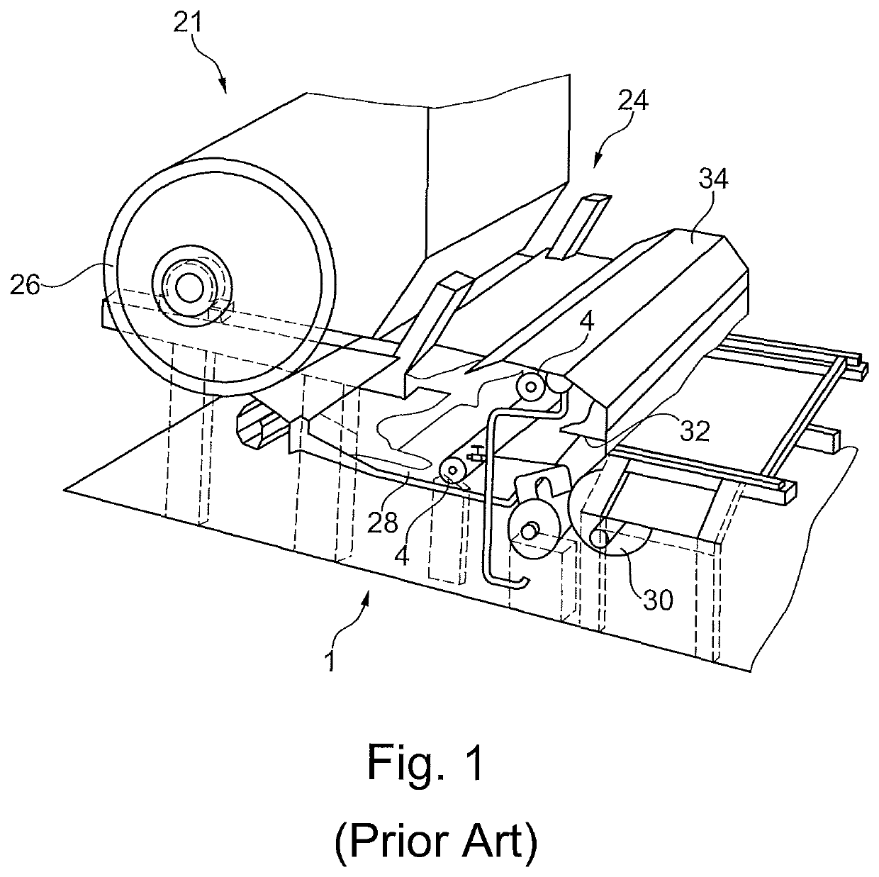 System and a method for collecting and handling dust in a paper-making environment