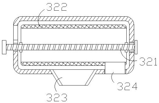 Novel pulping and shelling device special for loquats