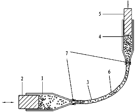 Granule transmission