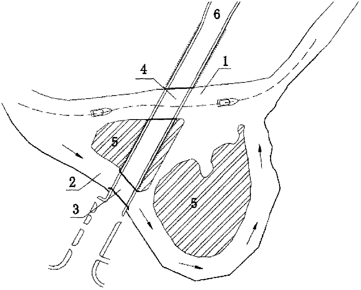 A new green design method to solve the problem of insufficient clearance of the bridge and the steep longitudinal slope of the approach road