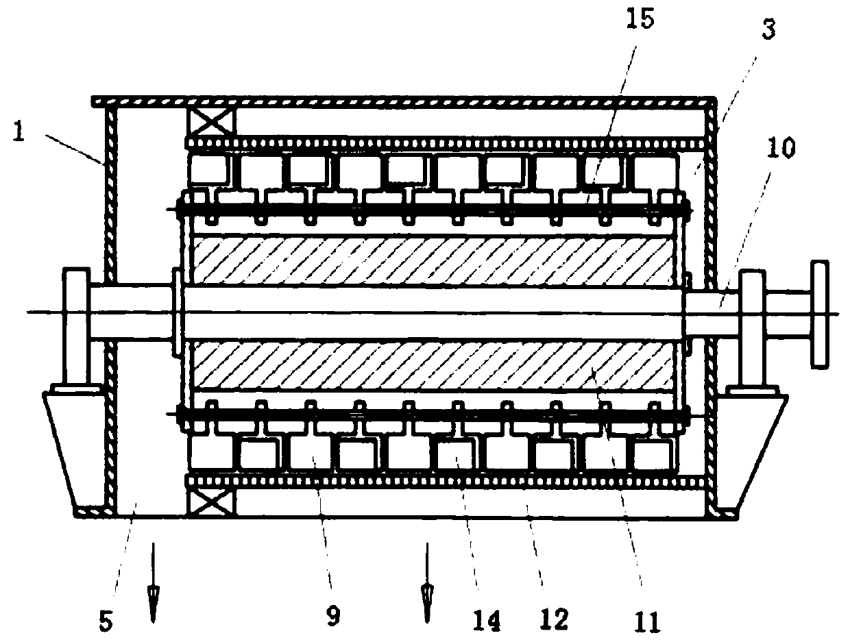 A two-stage crusher