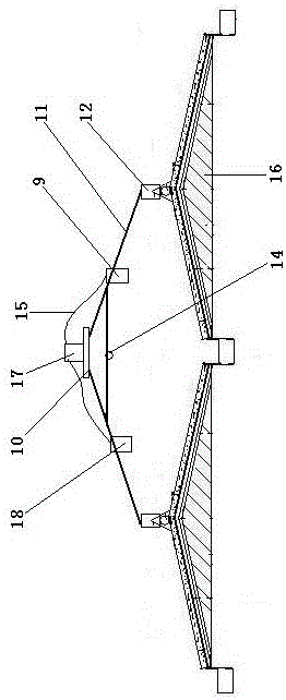 Method for establishing imitative ecologicalseedbed with two slope-shaped sides