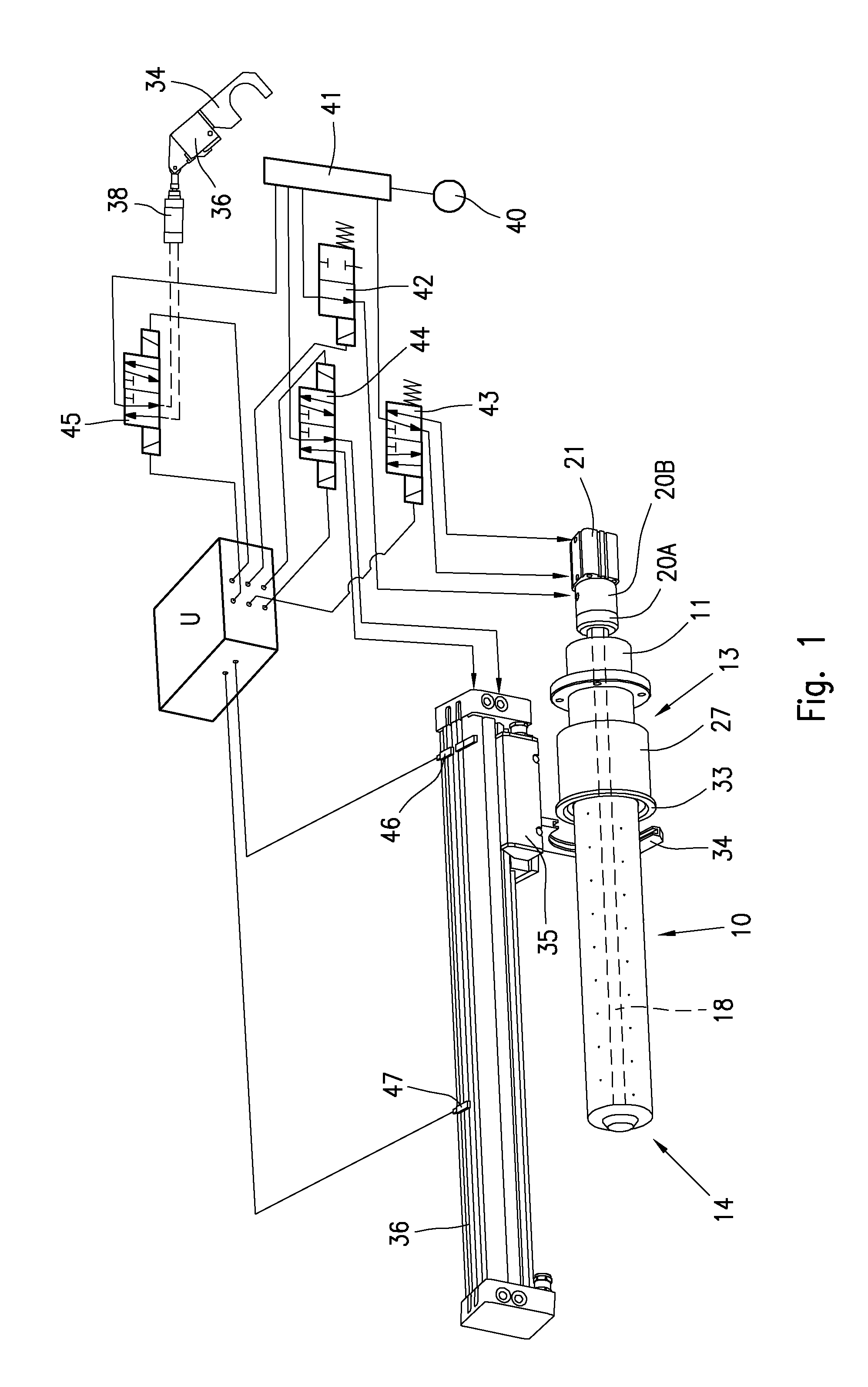 Method, mandrel and device for the removal of coreless rolls of a stretch film