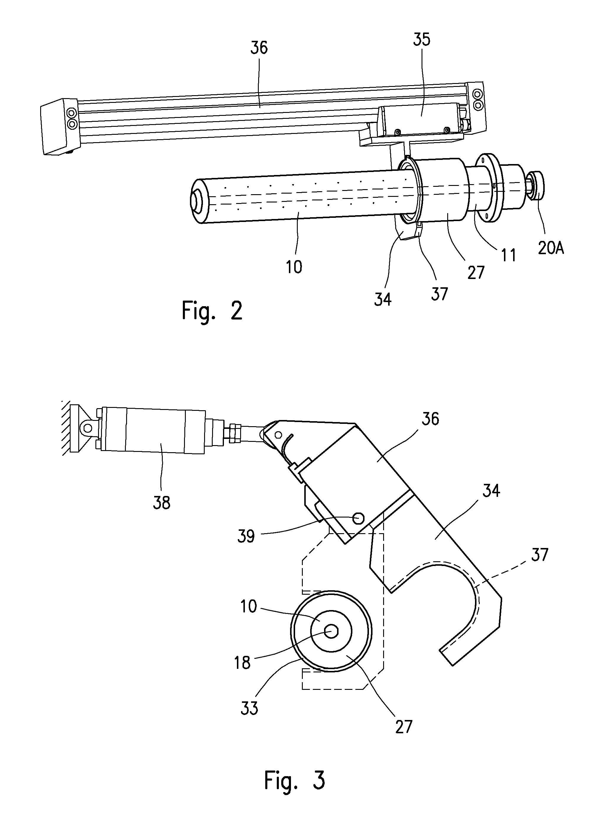 Method, mandrel and device for the removal of coreless rolls of a stretch film