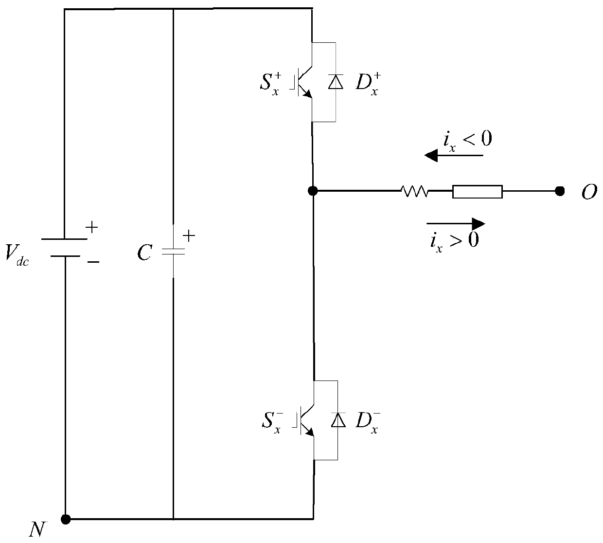 Online acquisition method for input active power and reactive power of induction motor