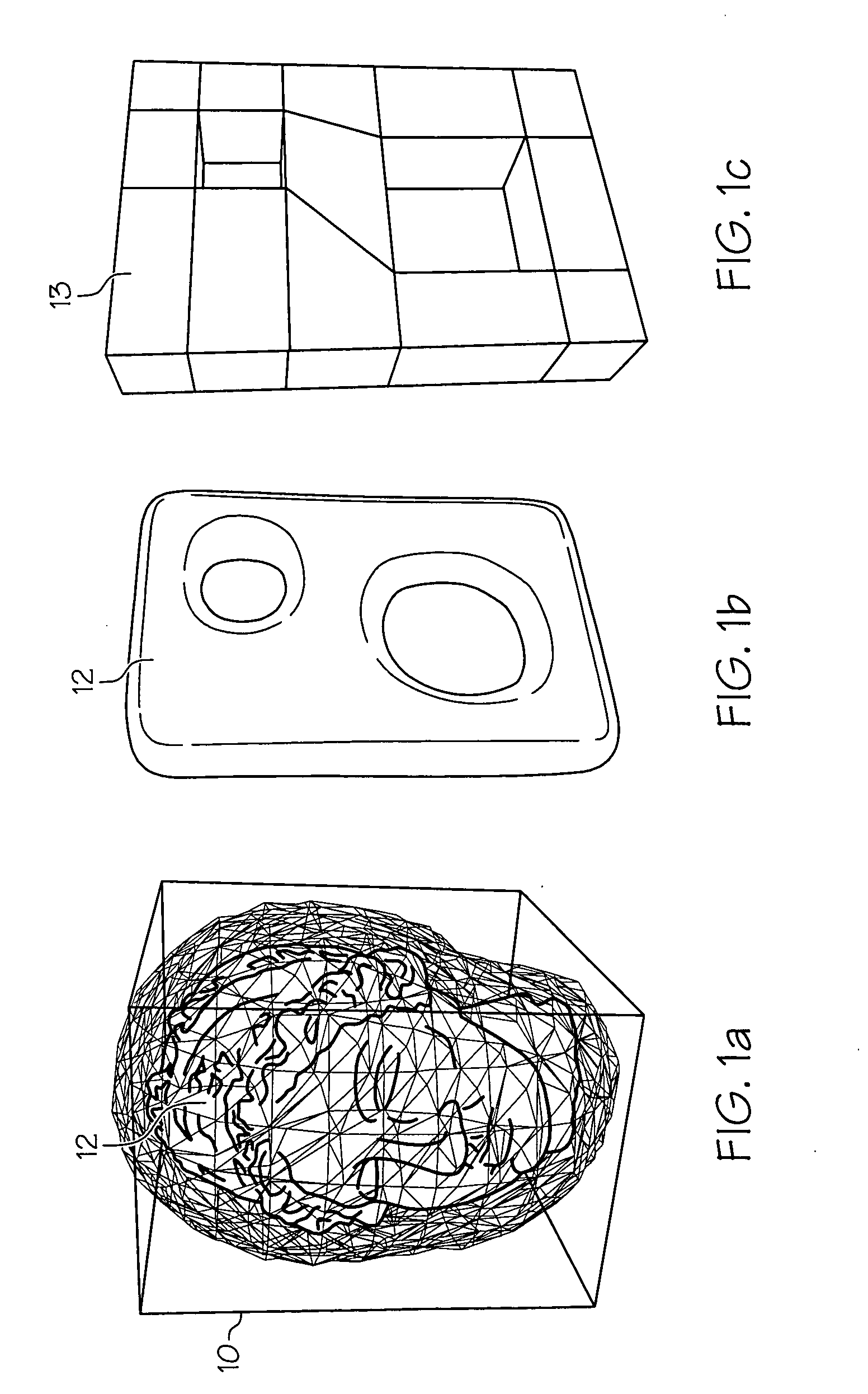 Method, system, and program product for re-meshing of a three-dimensional input model using progressive implicit approximating levels