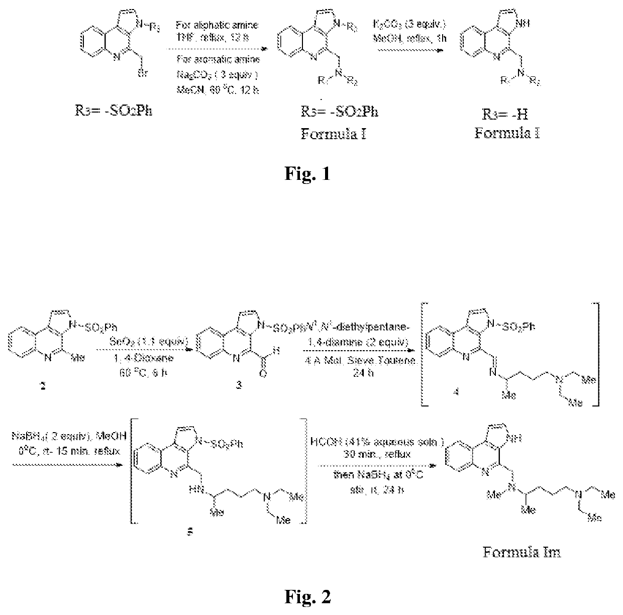 Antimalarial heterocyclic compounds and a process for the preparation thereof