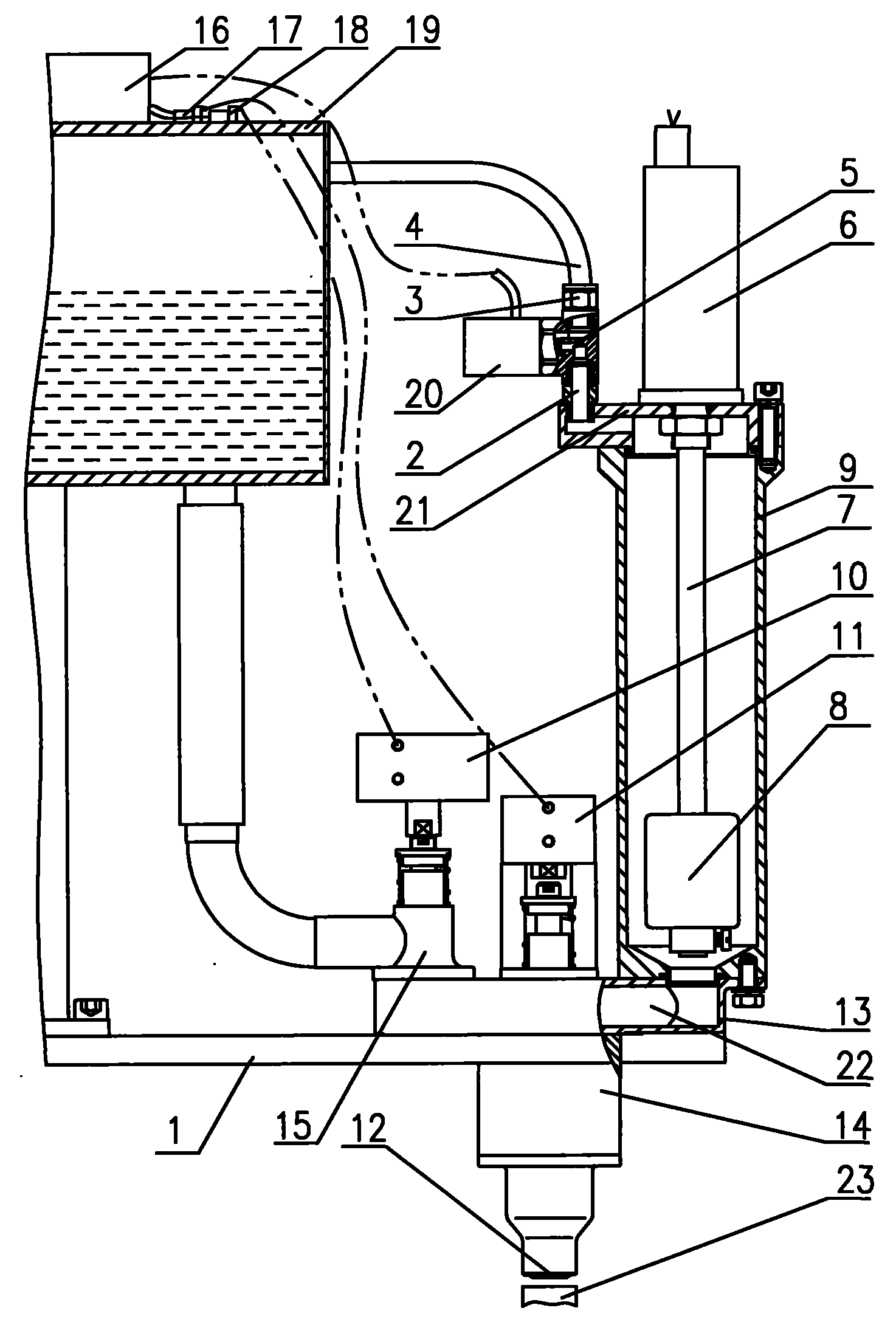 Variable flow rate intelligent sense filling valve