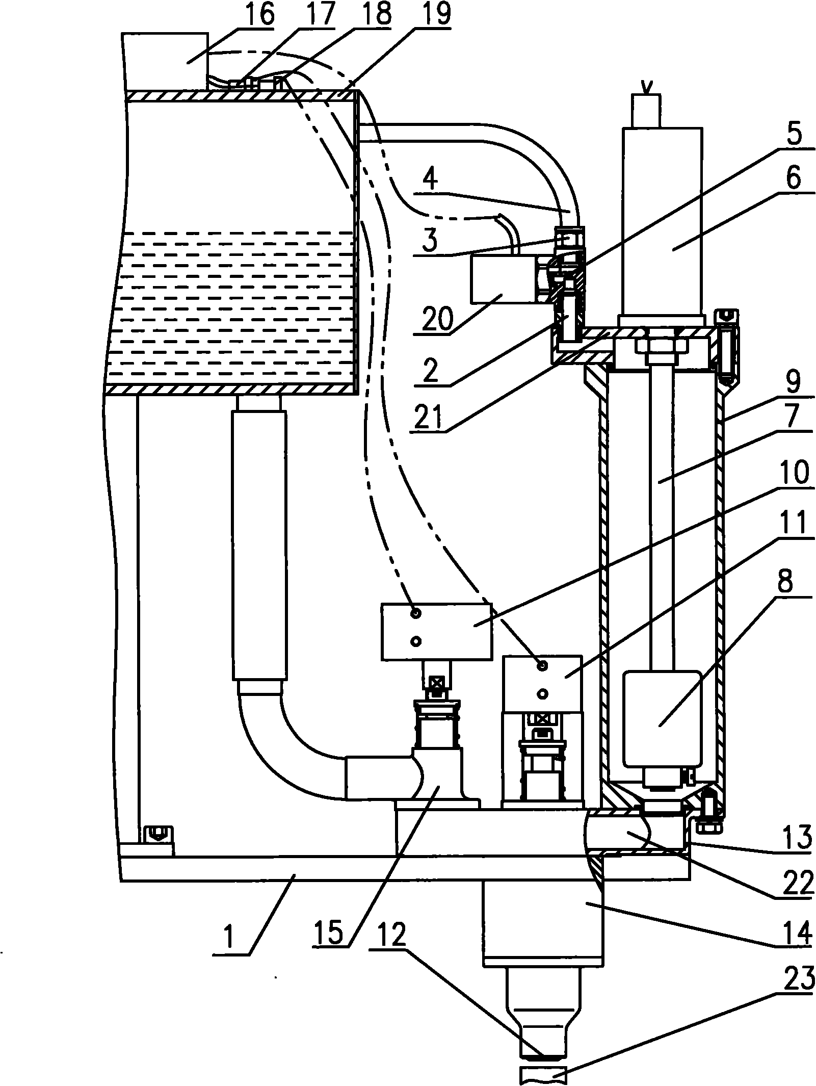 Variable flow rate intelligent sense filling valve