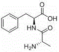 Preparation method for chiral L-alanyl-phenylalanine