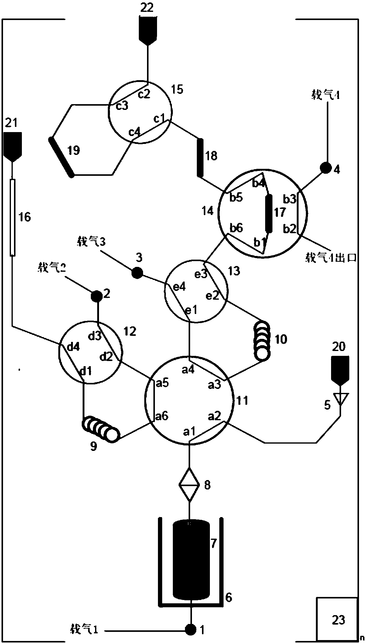 Shale gas-content comprehensive analysis device and method thereof